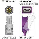 Cables and Sensors Cardell SpO2 Adapter Cable - Connectors