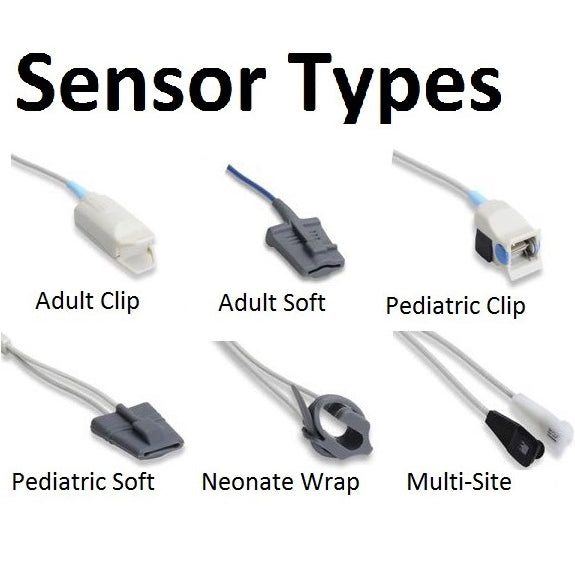 Cables and Sensors Criticare Short SpO2 Sensor 