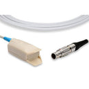Cables and Sensors Critikon Direct Connect SpO2 Sensor  Adult Clip Sensor