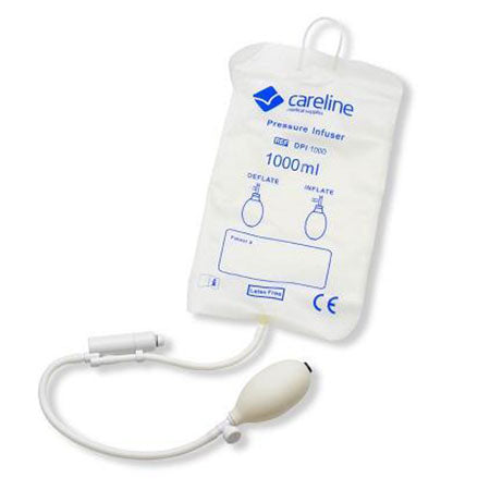 Cables and Sensors Disposable Pressure Infusion Bag  1000 ml