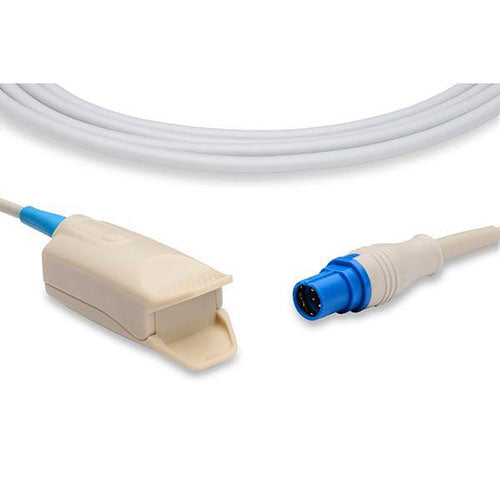 Cables and Sensors Drager Direct Connect SpO2 Sensor  Adult Clip Sensor, 7-Pin Round connector