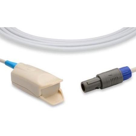 Cables and Sensors Edan Direct Connect SpO2 Sensor  5-Pin Connector (Adult Clip Sensor)