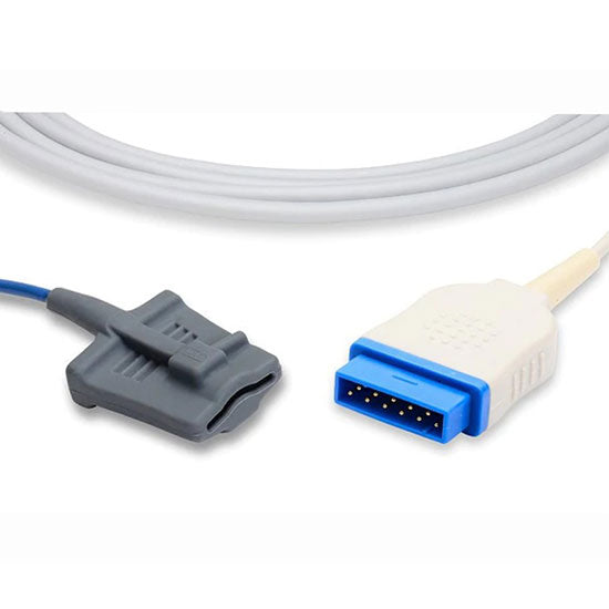 Cables and Sensors GE Marquette Compatible Direct-Connect SpO2 Sensor  Adult Soft