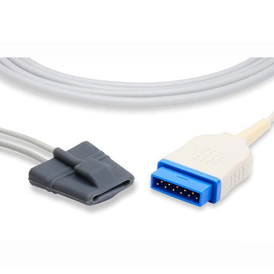 Cables and Sensors GE Marquette Compatible Direct-Connect SpO2 Sensor  Adult Soft