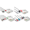Cables and Sensors LL Style ECG Leads  3-Leads-Clip