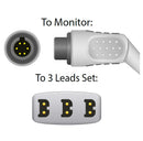 Cables and Sensors LL Style ECG Trunk Cable - 1