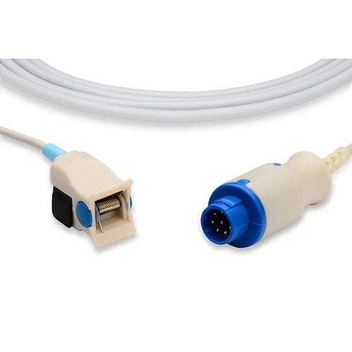 Cables and Sensors Mennen Direct Connect SpO2 Sensor  Pediatric Clip Sensor, 10-Pin, Mennen