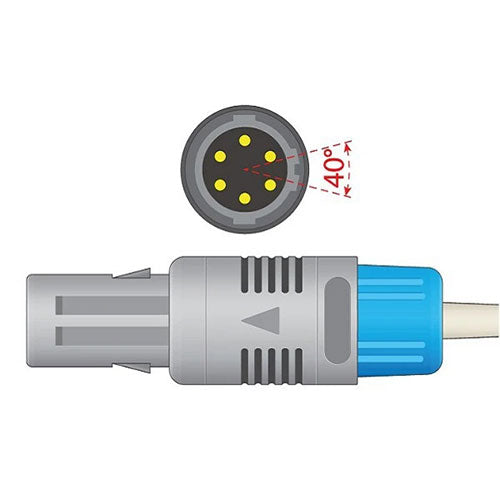 Cables and Sensors Mindray Direct Connect SpO2 Sensor - Connector