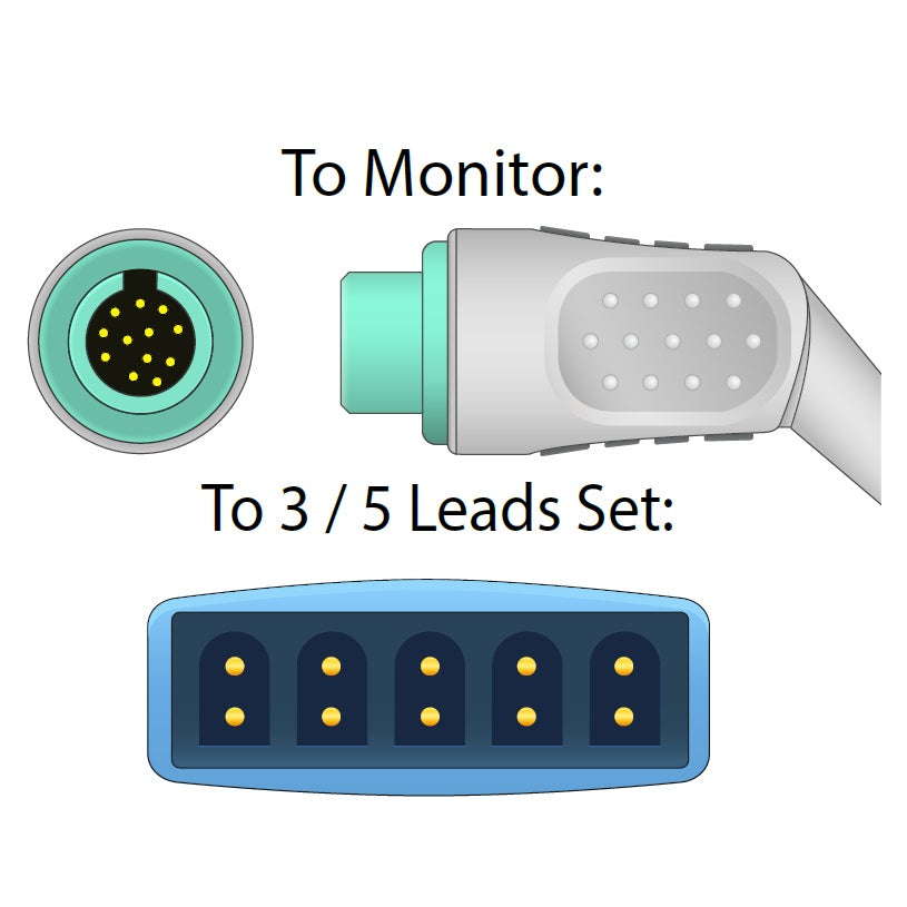 Mindray ECG Trunk Cable - 1