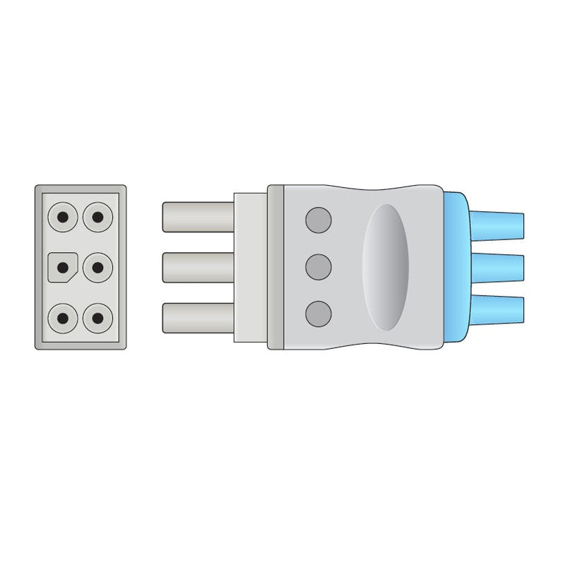 NEC ECG Leads  3 Leads Clip