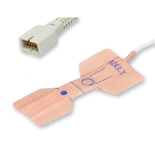 Cables and Sensors Nellcor non-Oximax Disposable SpO2 Sensor - Adult
