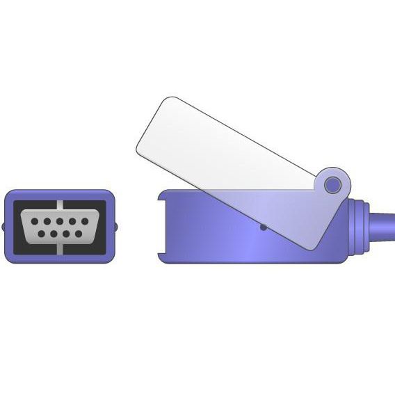 Cables and Sensors Nellcor SpO2 Adapter Cable 
