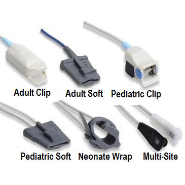 Cables and Sensors Newtech NT3A Direct Connect SpO2 Sensor 