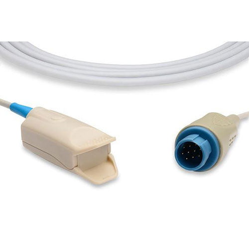 Cables and Sensors Nihon Kohden Direct Connect SpO2 Sensor  Adult Clip Sensor, 14-Pin Connector - CAS-S410-106