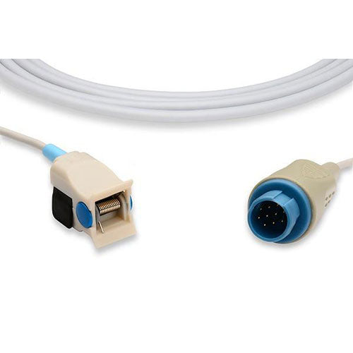 Cables and Sensors Nihon Kohden Direct Connect SpO2 Sensor  Pediatric Clip Sensor, 14-Pin Connector - CAS-S110