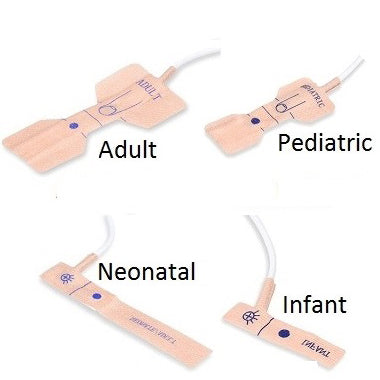 Cables and Sensors Novametrix Disposable SpO2 Sensor 
