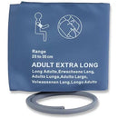 Cables and Sensors Reusable NIBP Cuff  Adult Long (23 - 46 cm) - Single Hose