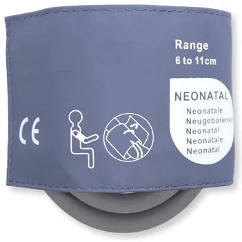 Cables and Sensors Reusable NIBP Cuff  Adult Long (23 - 46 cm) - Dual Tube Hose