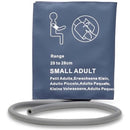 Cables and Sensors Reusable NIBP Cuff - Small Adult - Single Hose