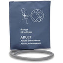 Cables and Sensors Reusable NIBP Cuff  Adult (23 - 33 cm) - Single Hose