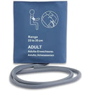 Cables and Sensors Reusable NIBP Cuff  Adult (23 - 33 cm) - Single Hose