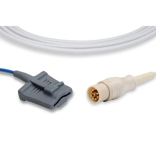 Cables and Sensors Schiller Direct Connect SpO2 Sensor  Adult Soft Sensor, 7-Pin Connector