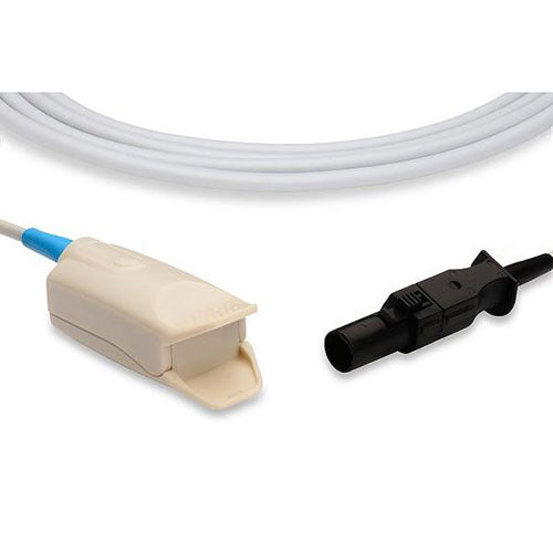 Cables and Sensors Spacelabs Direct Connect SpO2 Sensor  Adult Clip Sensor, 10-Pin Connector