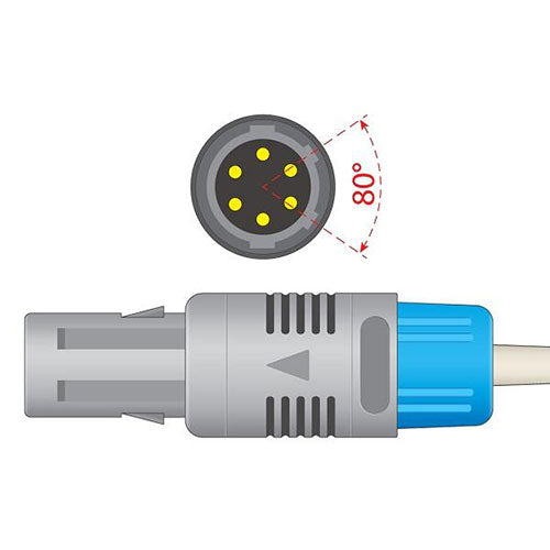 Cables and Sensors Takaoka Direct Connect SpO2 Sensor - Connector