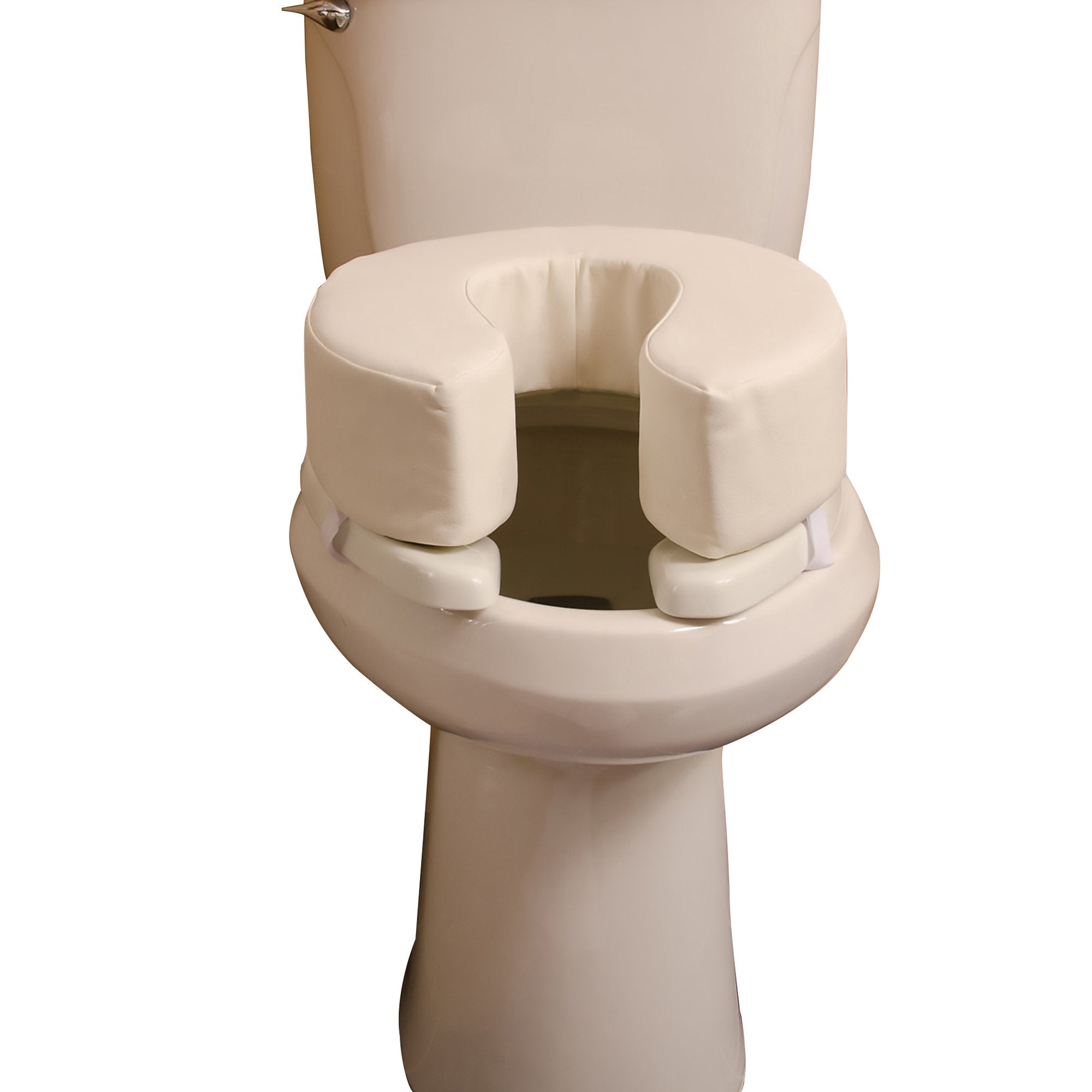 Mabis Healthcare DMI Vinyl Toilet Seat Cushion, 2-Inch Height 