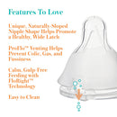 Evenflo Feeding Balance + Standard Neck Baby Bottle, 9 ounce (Case of 12 Packs)