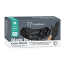 CareStock Nitrile Exam Glove, Medium, Black (Case of 2500)