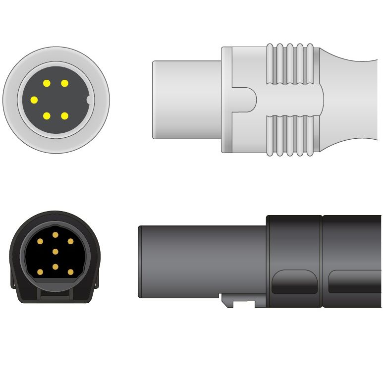 CASMED One Piece ECG Cable 