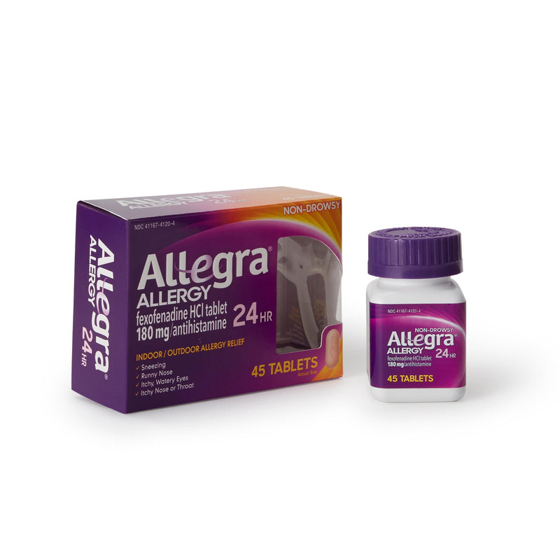Allegra Fexofenadine Allergy Relief (Bottle of 45)