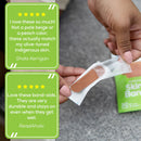 Tru-Colour Products LLC TruColour Olive Adhesive Strip, 1 x 3 Inch (1500/CS) 