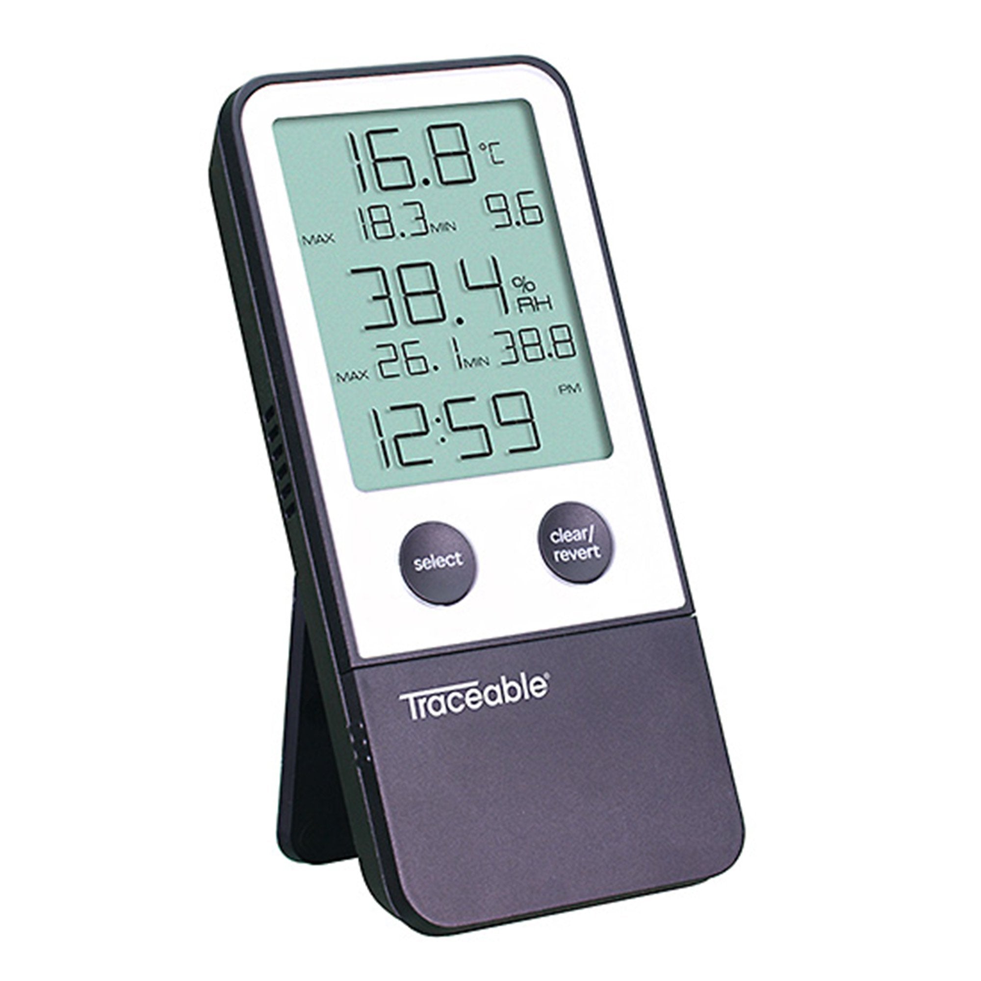 Cole-Parmer/Antylia Scientific Traceable Digital Thermometer / Hygrometer 