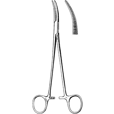 Sklar Varco Forceps - 7-1/2", Shallow Curved - 32-2075 
