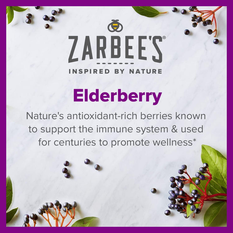 Zarbee's Naturals Black Elderberry Immune Support Syrup (Each)