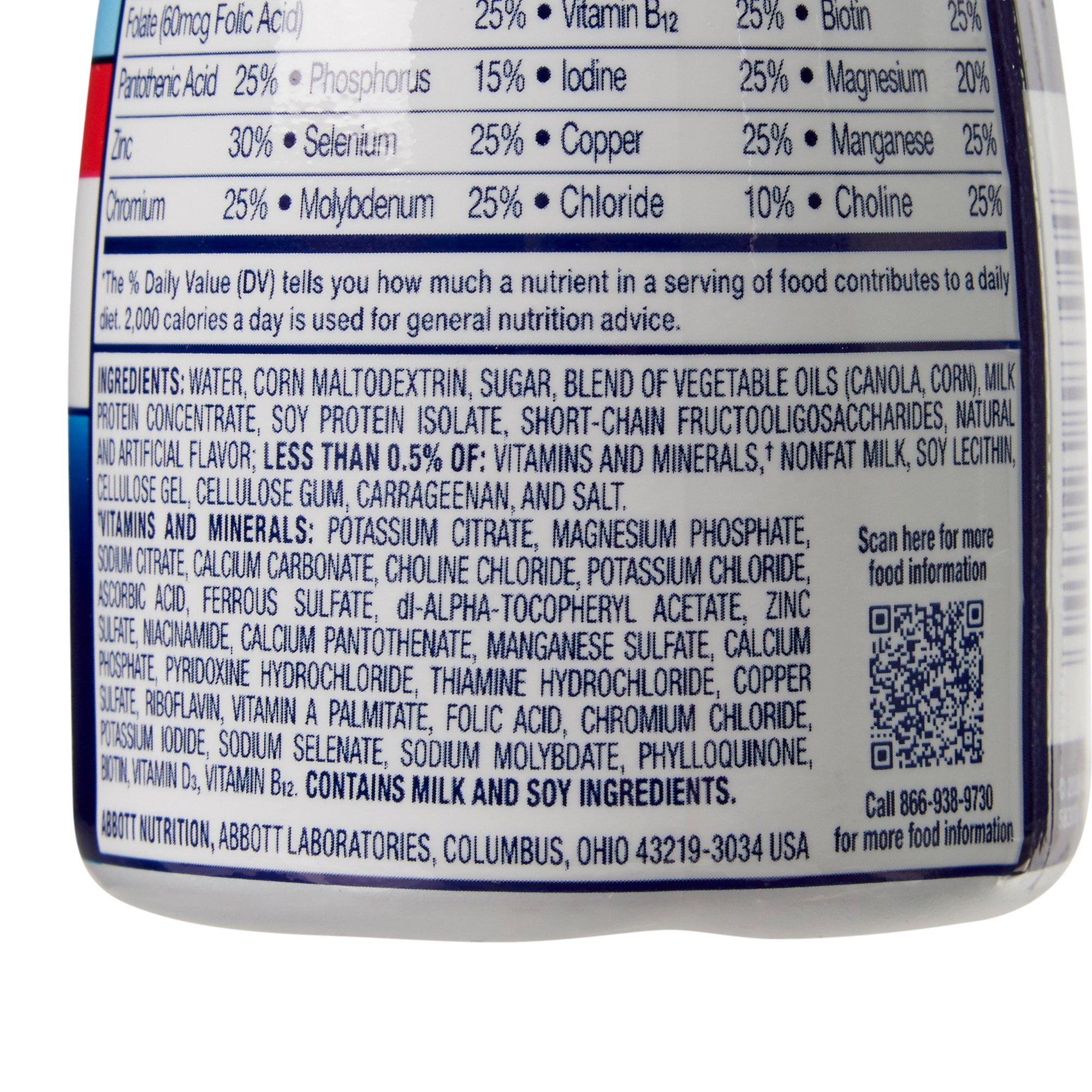 Abbott Nutrition Ensure Plus Therapeutic Nutrition, Vanilla, 8-ounce bottle (24/CS) 