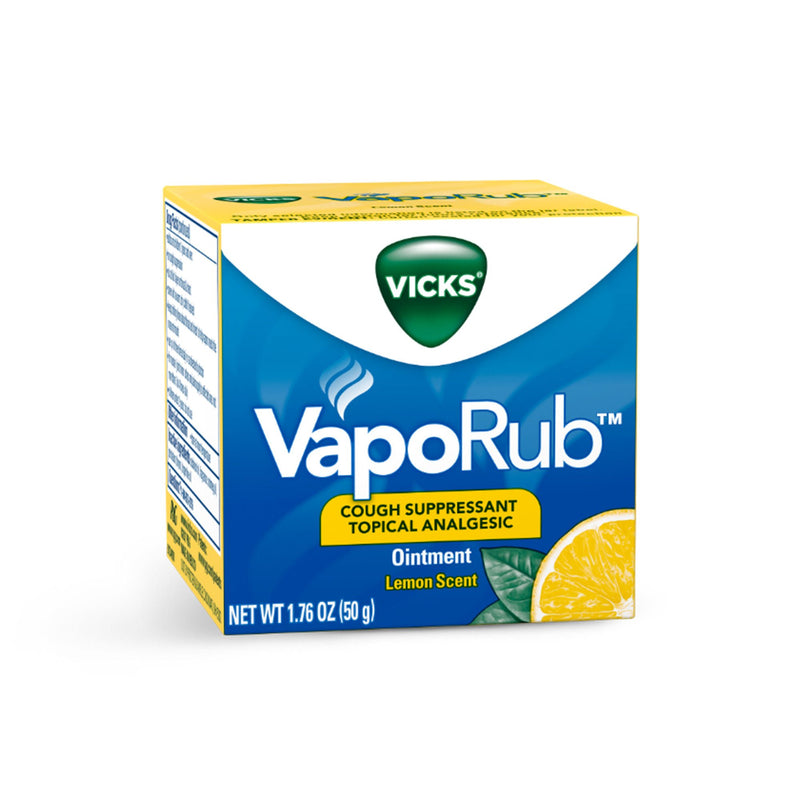 Vicks VapoRub Camphor / Menthol / Eucalyptus Oil Chest Rub, 1.76 oz. (Each)