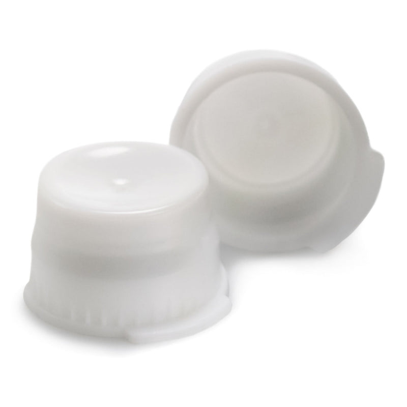 McKesson White Tube Closure, 13 mm (Bag of 1000)