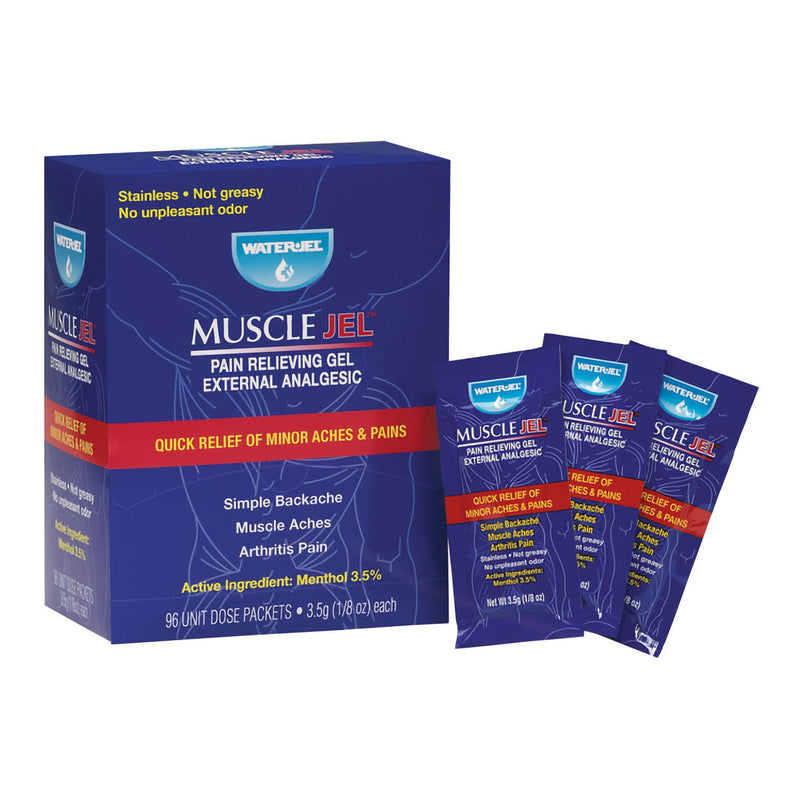 Muscle Jel Menthol Topical Pain Relief (Case of 1152)