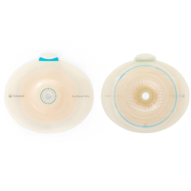 Coloplast SenSura Mio Flex Convex Light Barrier, 21 mm Stoma Opening, Red Color Match (5/BX) 