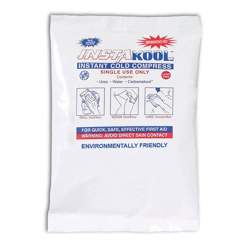 InstaKool Instant Cold Pack, 6 x 8-3/4 Inch (Case of 24)