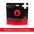 MyMedic Med Packs First Aid Kit for Cuts, Scrapes – Injury Supplies in Portable Pouch 