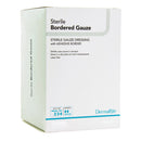 Sion Brands LLC DermaRite Gauze Adhesive Dressing, White, Sterile, 4 X 8 inch (25/BX) 