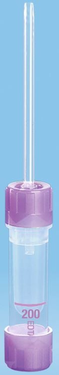 Microvette 200 Capillary Blood Collection Tube, 200 µL, 10.8 x 46.6 mm (Case of 1000)