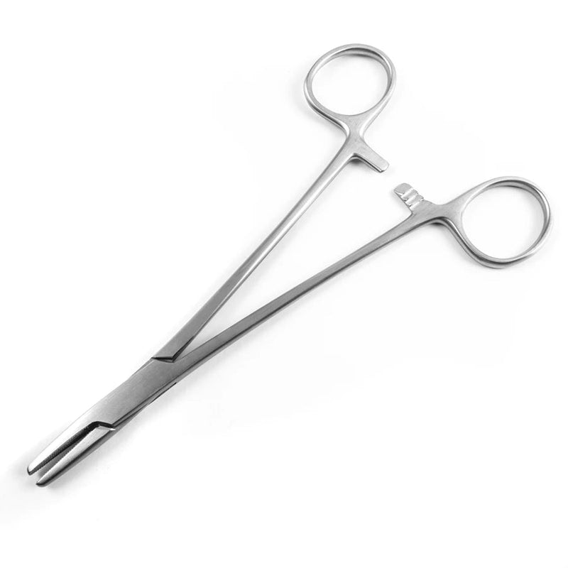 Econo Mayo-Hegar Needle Holder - 6", Serrated with Groove, Disposable, BX 12 - 21-847 