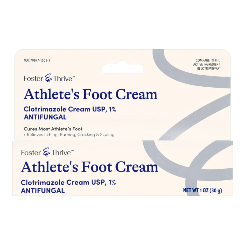 Foster & Thrive 1% Clotrimazole Athlete's Foot Cream (Each)