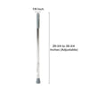 McKesson Round Handle Walking Cane, Aluminum, 29-3/4 – 38-3/4 Inch Height (6/CS)
