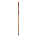Mabis Healthcare Brazos Twisted Oak Ergonomic Fitness Handcrafted Walking Stick, 55-Inch, Tan 